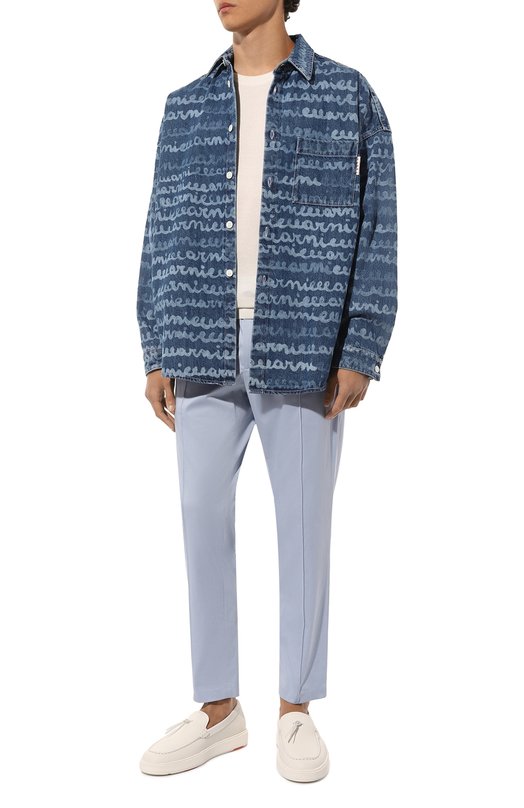 фото Хлопковые брюки dolce & gabbana