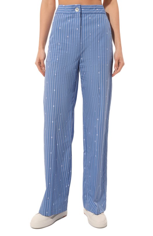 фото Хлопковые брюки erika cavallini