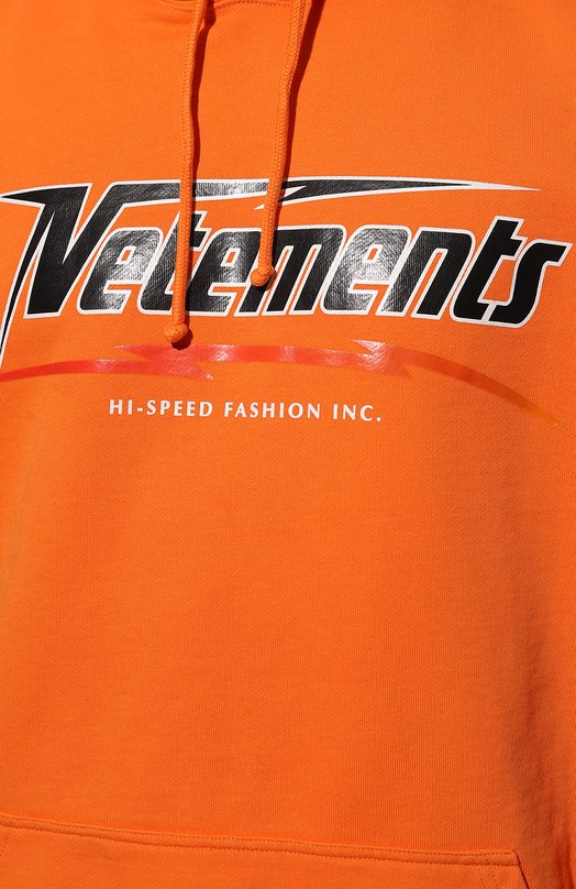 фото Хлопковое худи vetements