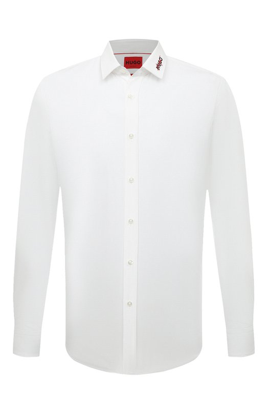 фото Хлопковая рубашка hugo