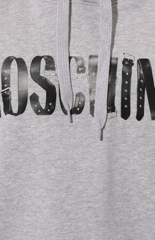 фото Хлопковое худи moschino