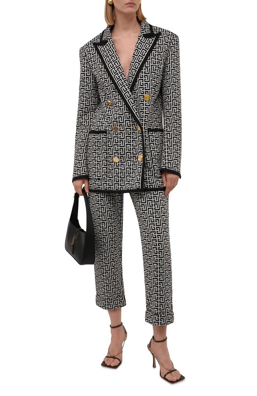 фото Хлопковые брюки balmain