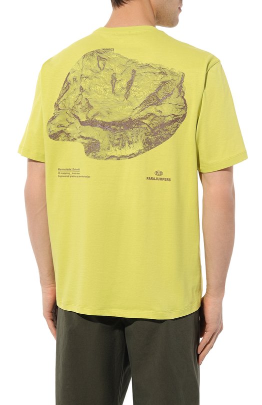 фото Хлопковая футболка parajumpers