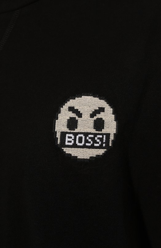 фото Хлопковая футболка boss orange