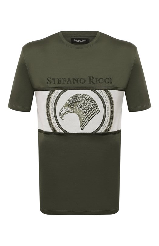 фото Хлопковая футболка stefano ricci