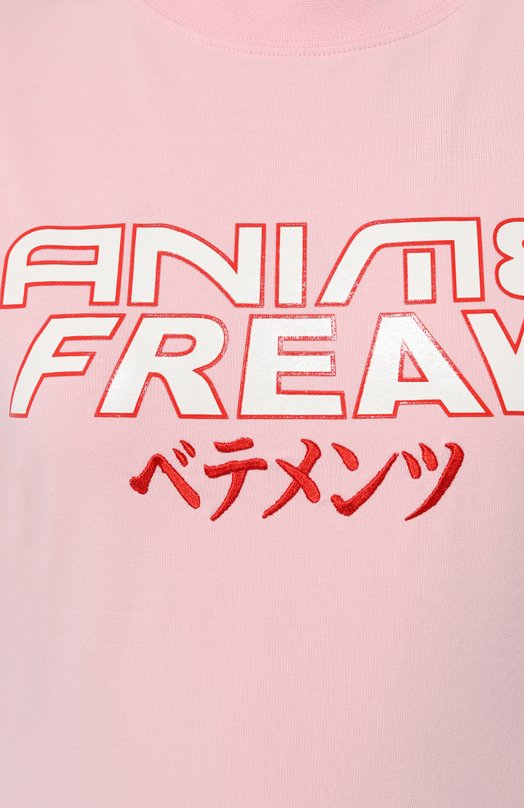 фото Хлопковая футболка vetements