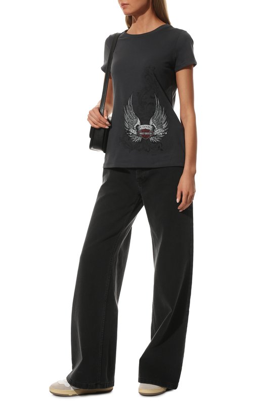 фото Хлопковая футболка harley-davidson