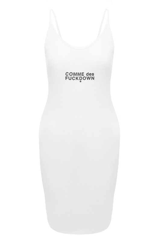 фото Хлопковое платье comme des fuckdown