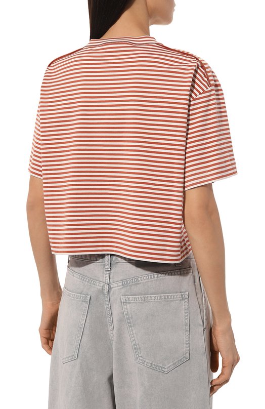 фото Хлопковая футболка brunello cucinelli