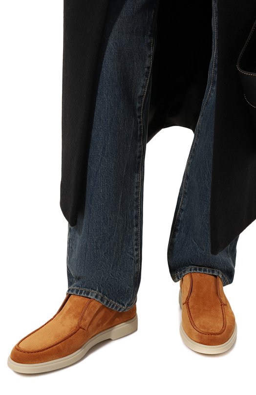 фото Замшевые ботинки yalta santoni