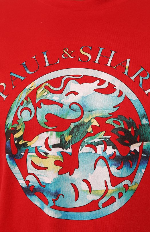 фото Хлопковая футболка paul&shark