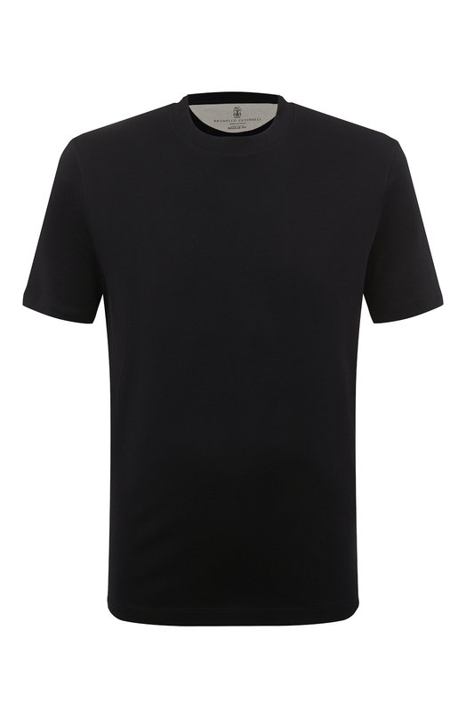 фото Хлопковая футболка brunello cucinelli