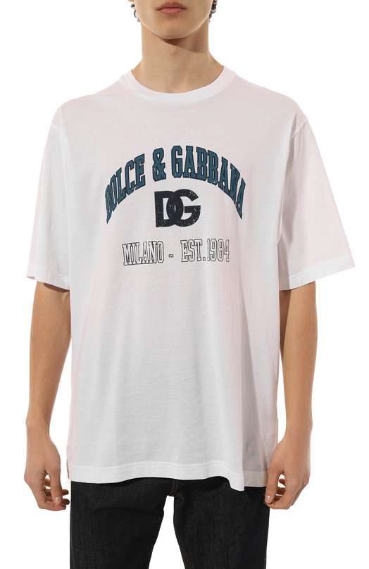 фото Хлопковая футболка dolce & gabbana
