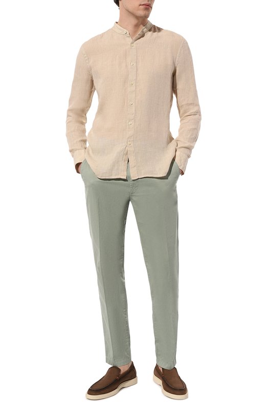 фото Хлопковые брюки boss