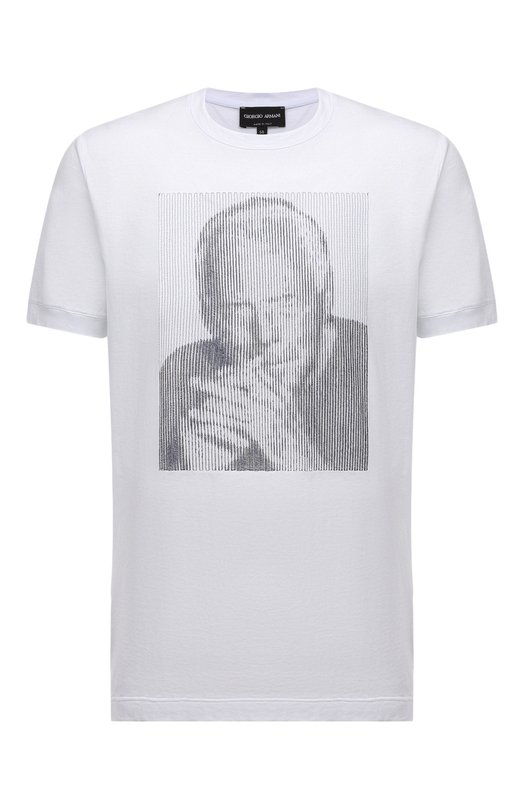 фото Хлопковая футболка giorgio armani