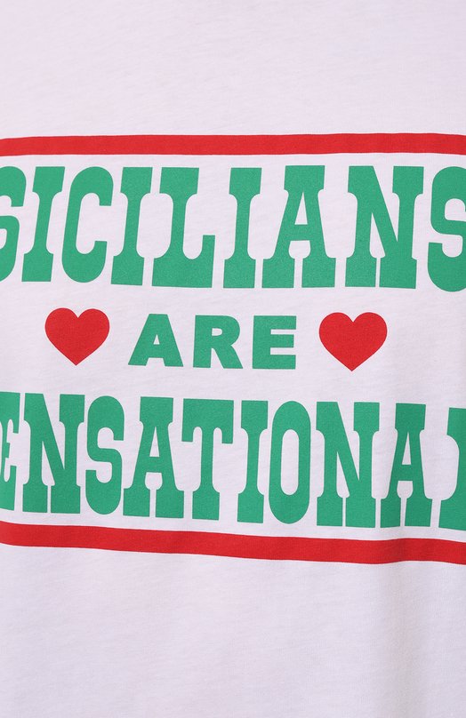 фото Хлопковая футболка dolce & gabbana