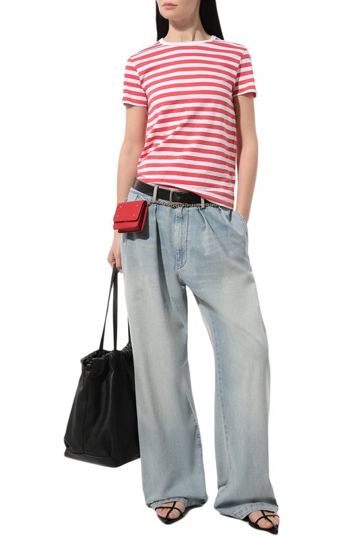 фото Хлопковая футболка boss