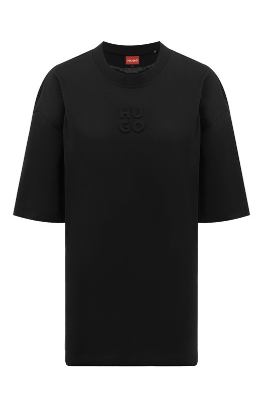 фото Хлопковая футболка hugo