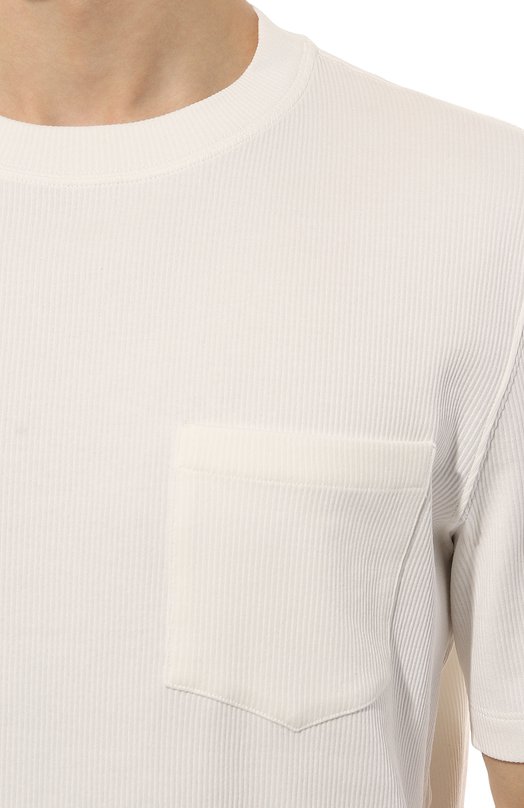 фото Хлопковая футболка brunello cucinelli