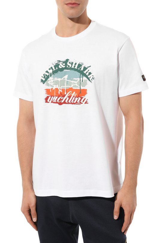 фото Хлопковая футболка paul&shark