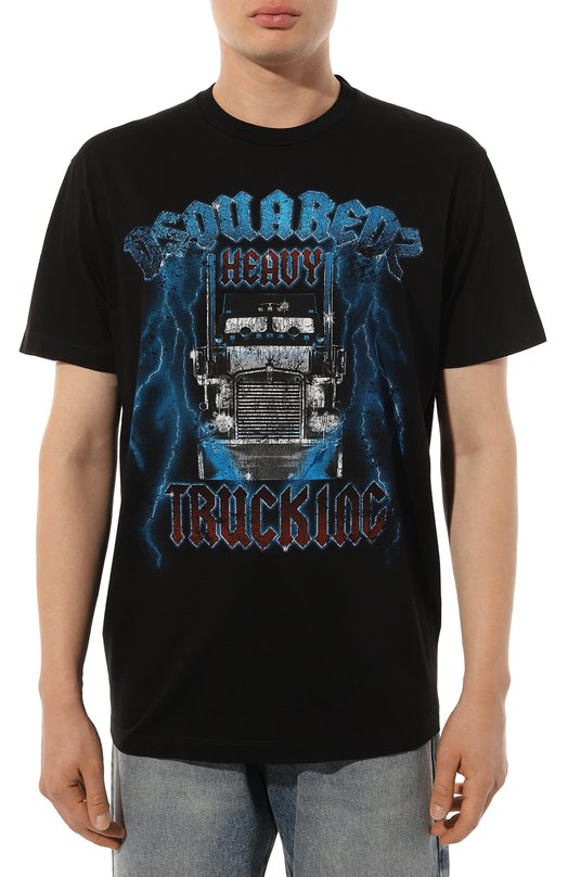 фото Хлопковая футболка dsquared2