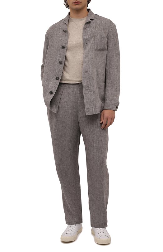 фото Льняной костюм giorgio armani