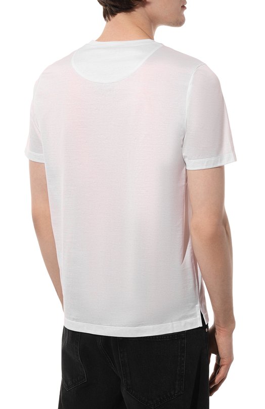 фото Хлопковая футболка canali