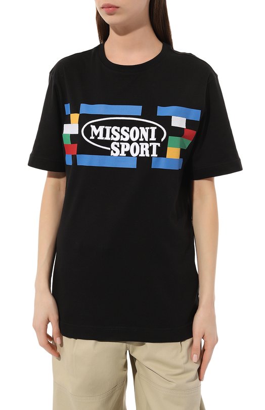 фото Хлопковая футболка missoni