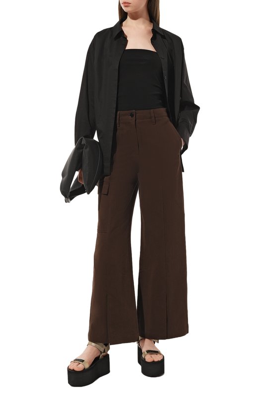 фото Комбинированные босоножки rubber logo moschino