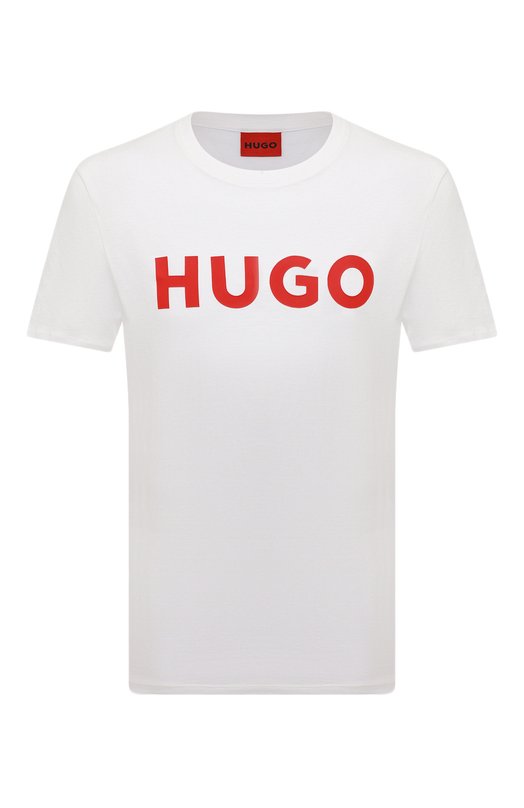 фото Хлопковая футболка hugo