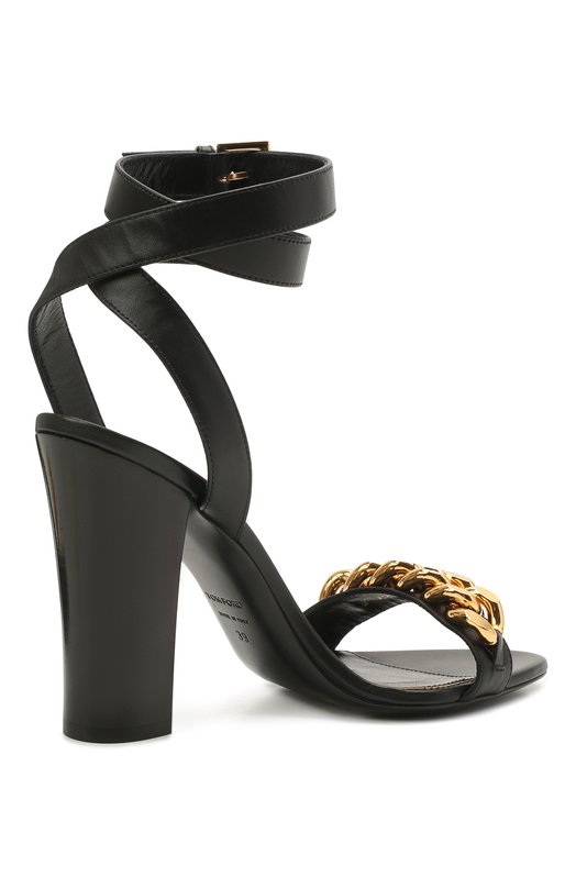 фото Комбинированные босоножки chain tom ford