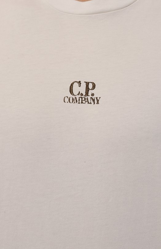 фото Хлопковая футболка c.p. company