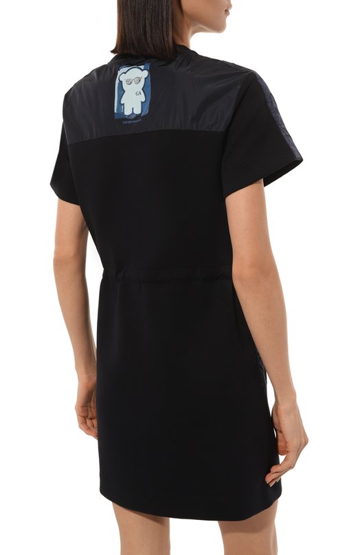 фото Хлопковое платье emporio armani