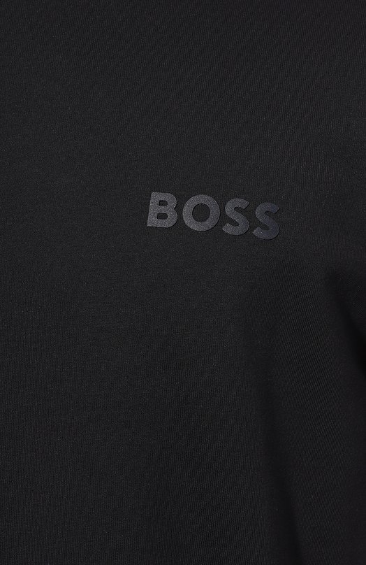 фото Хлопковая футболка boss