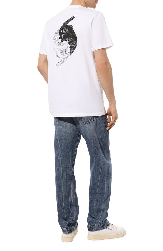 фото Хлопковая футболка maharishi