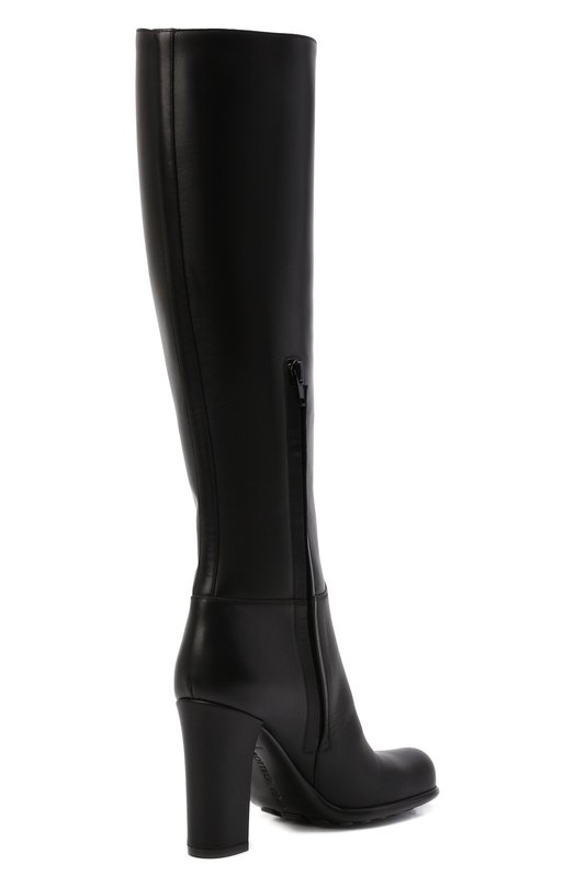 фото Кожаные сапоги storm bottega veneta