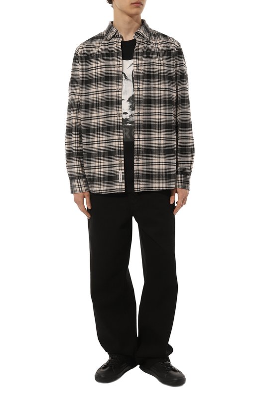 фото Хлопковая футболка heron preston