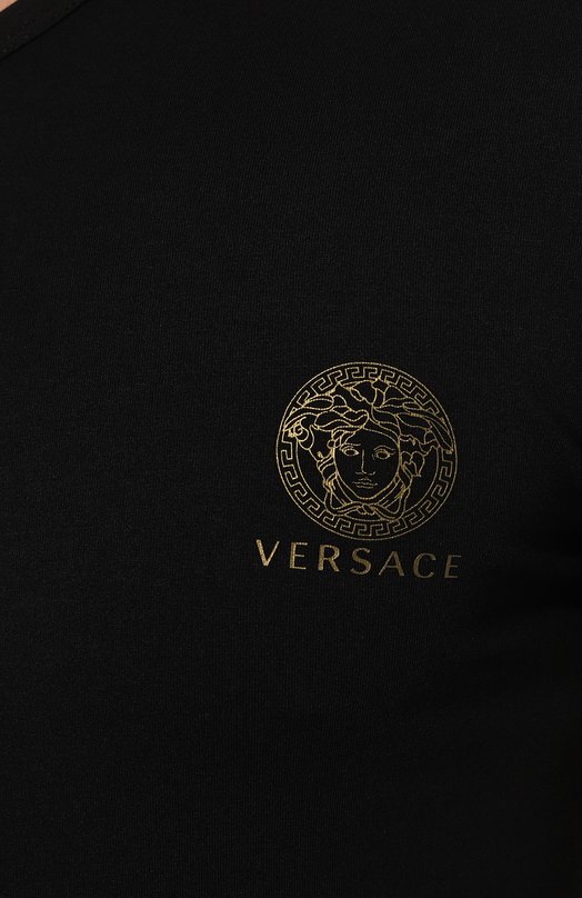 фото Хлопковая футболка versace