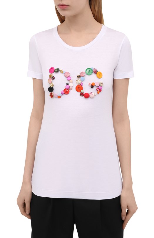 фото Хлопковая футболка dolce & gabbana