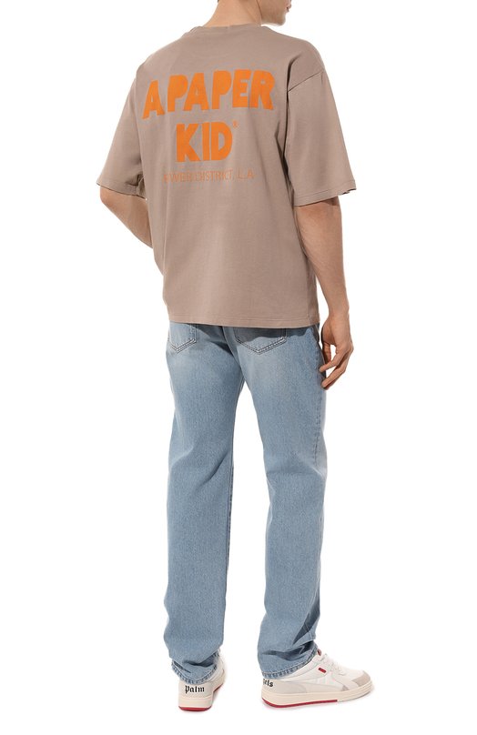 фото Хлопковая футболка a paper kid