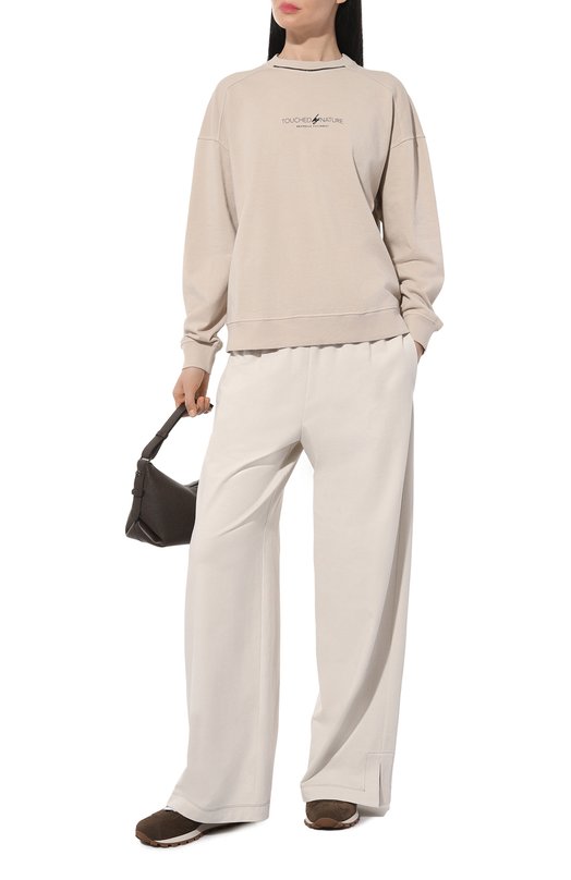 фото Хлопковые брюки brunello cucinelli