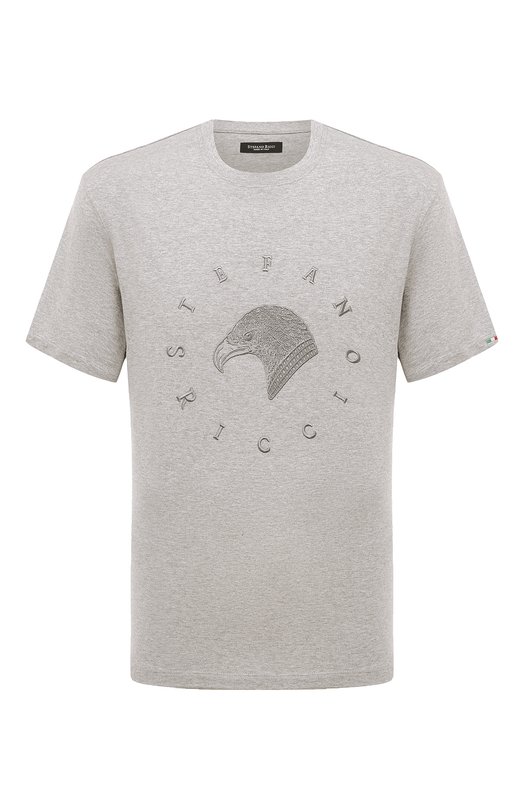 фото Хлопковая футболка stefano ricci