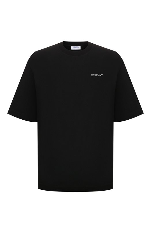 фото Хлопковая футболка off-white