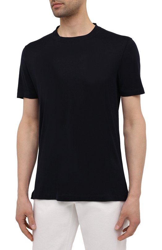 фото Футболка из шелка и хлопка brunello cucinelli