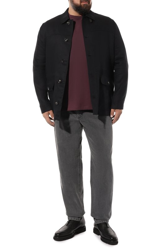 фото Хлопковая футболка brunello cucinelli