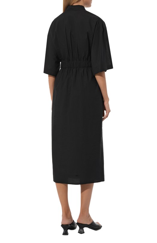 фото Хлопковое платье brunello cucinelli