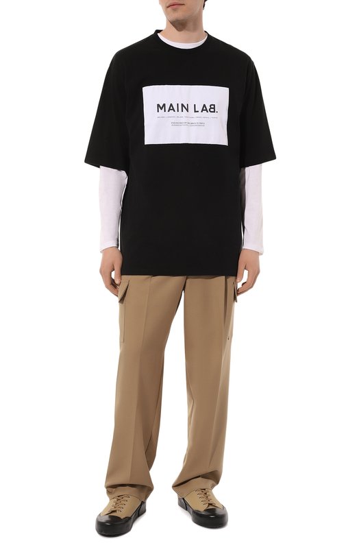 фото Хлопковая футболка balmain