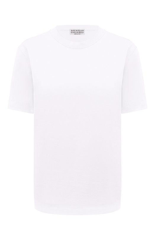 фото Хлопковая футболка brunello cucinelli