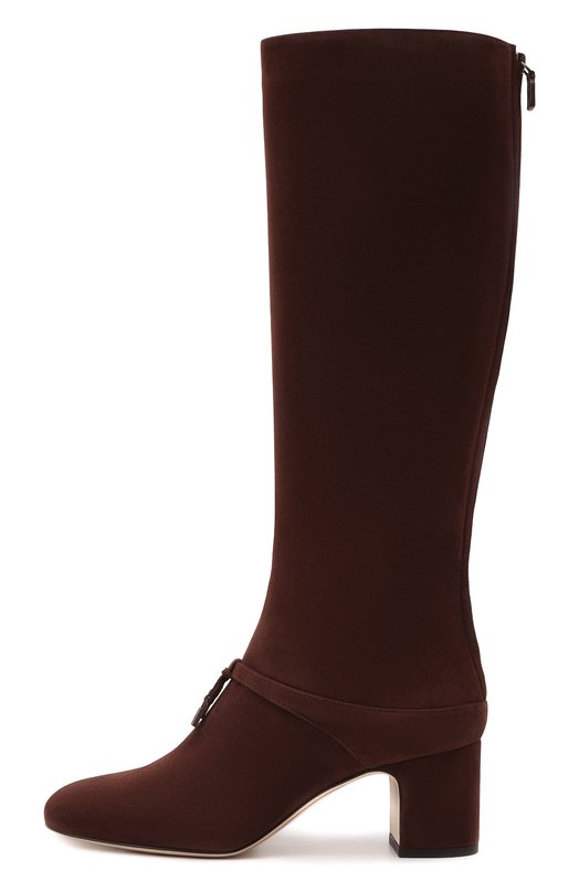 фото Замшевые сапоги maxi charms loro piana