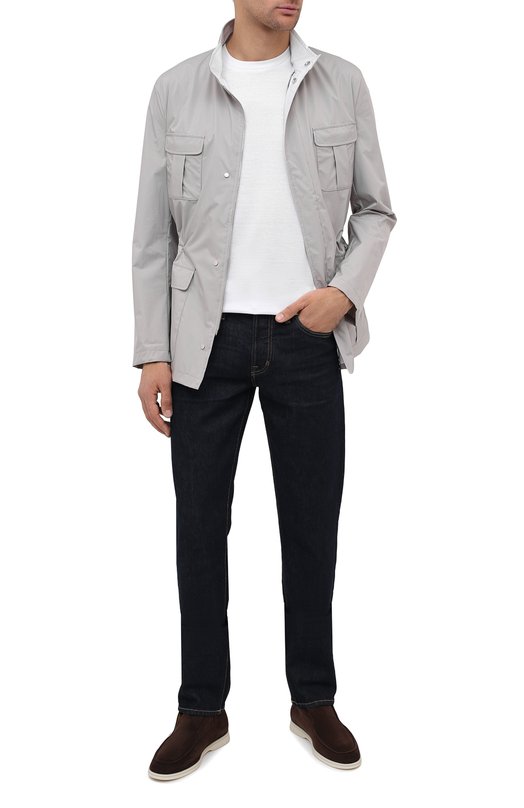 фото Хлопковая футболка brioni